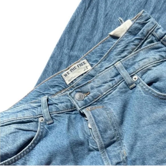 Free People Light Blue Denim Jeans - Picture 6 of 6